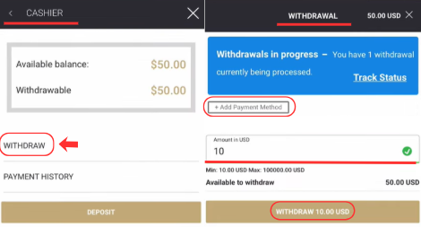 Withdraw